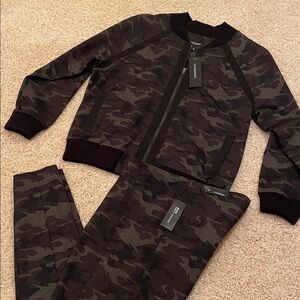 Liverpool Black Camo Jacket & Pant set